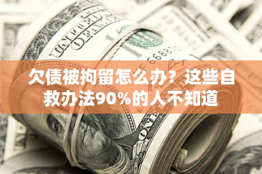 武汉欠债被拘留怎么办？这些自救办法90%的人不知道