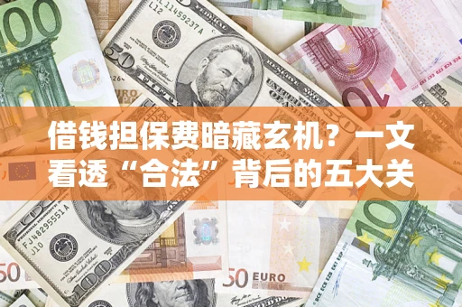 武汉借钱担保费暗藏玄机？一文看透“合法”背后的五大关键陷阱