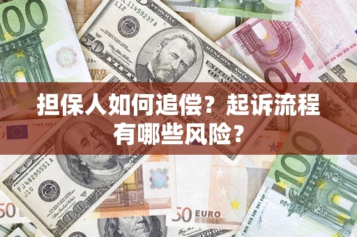 武汉担保人如何追偿？起诉流程有哪些风险？
