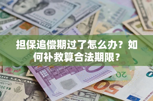 武汉担保追偿期过了怎么办？如何补救算合法期限？