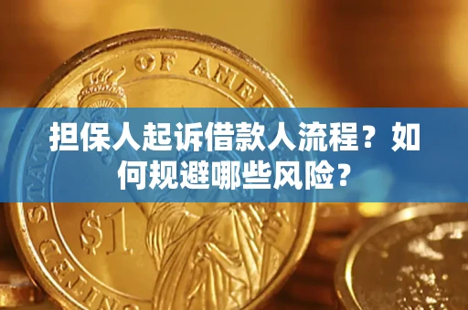 武汉担保人起诉借款人流程？如何规避哪些风险？