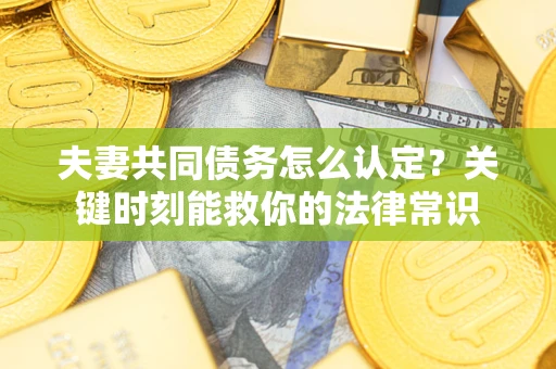 武汉夫妻共同债务怎么认定？关键时刻能救你的法律常识