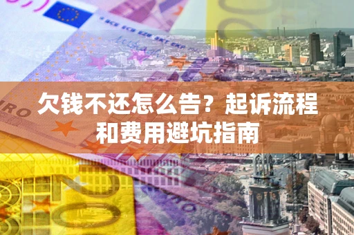 武汉欠钱不还怎么告?起诉流程和费用避坑指南 武汉欠钱不还怎么告?起诉流程和费用避坑指南