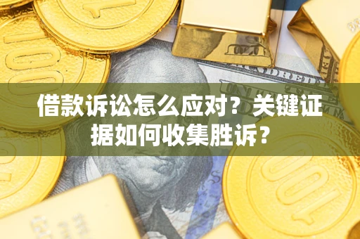 武汉借款诉讼怎么应对？关键证据如何收集胜诉？