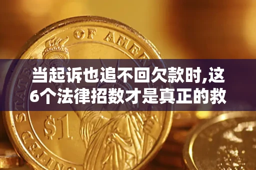 武汉当起诉也追不回欠款时,这6个法律招数才是真正的救命稻草